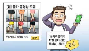 동영상을 인터넷 모임에 올렸을 뿐이라고요... 동영상을 인터넷 모임에 올렸을 뿐이라고요...